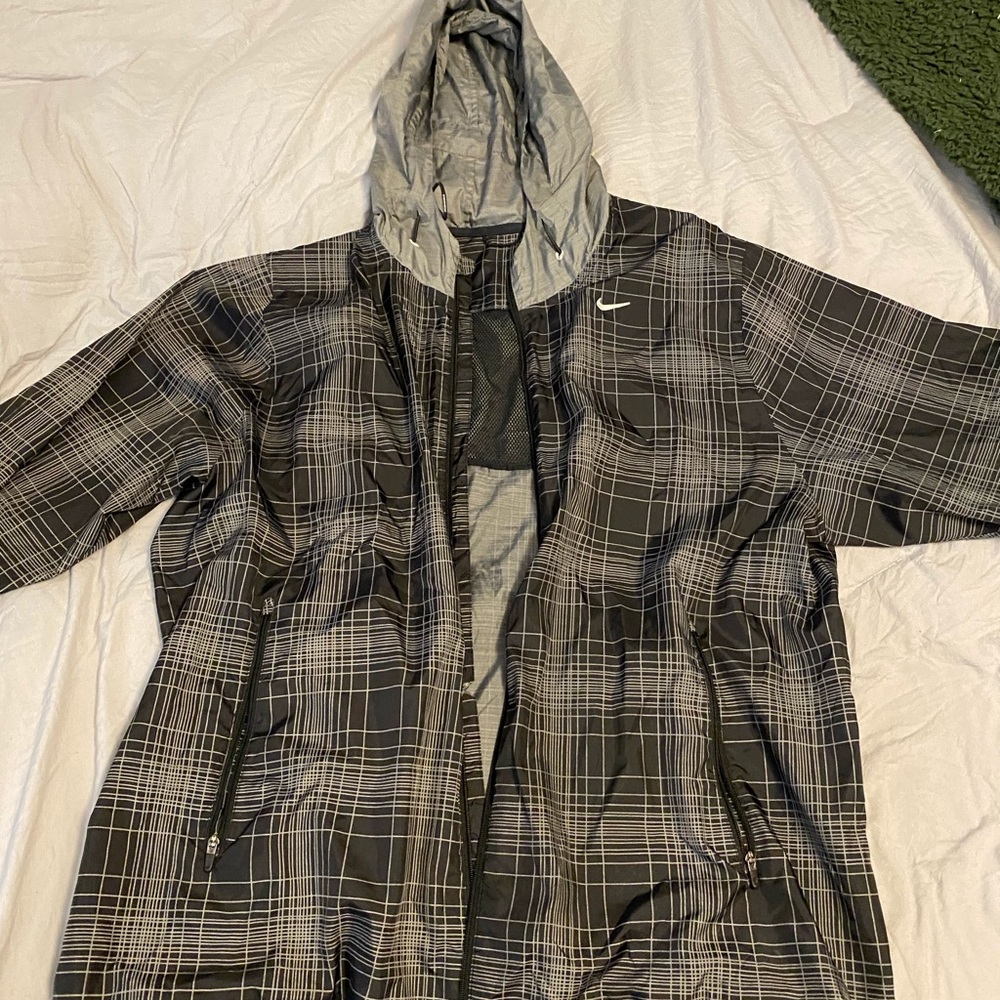 nike running rain jacket